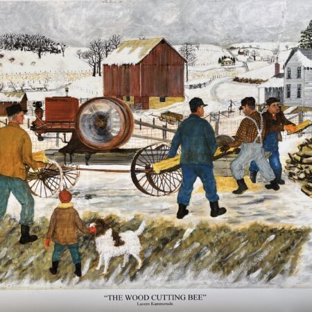 Limited Editions Kammerude Print - The Wood Cutting Bee